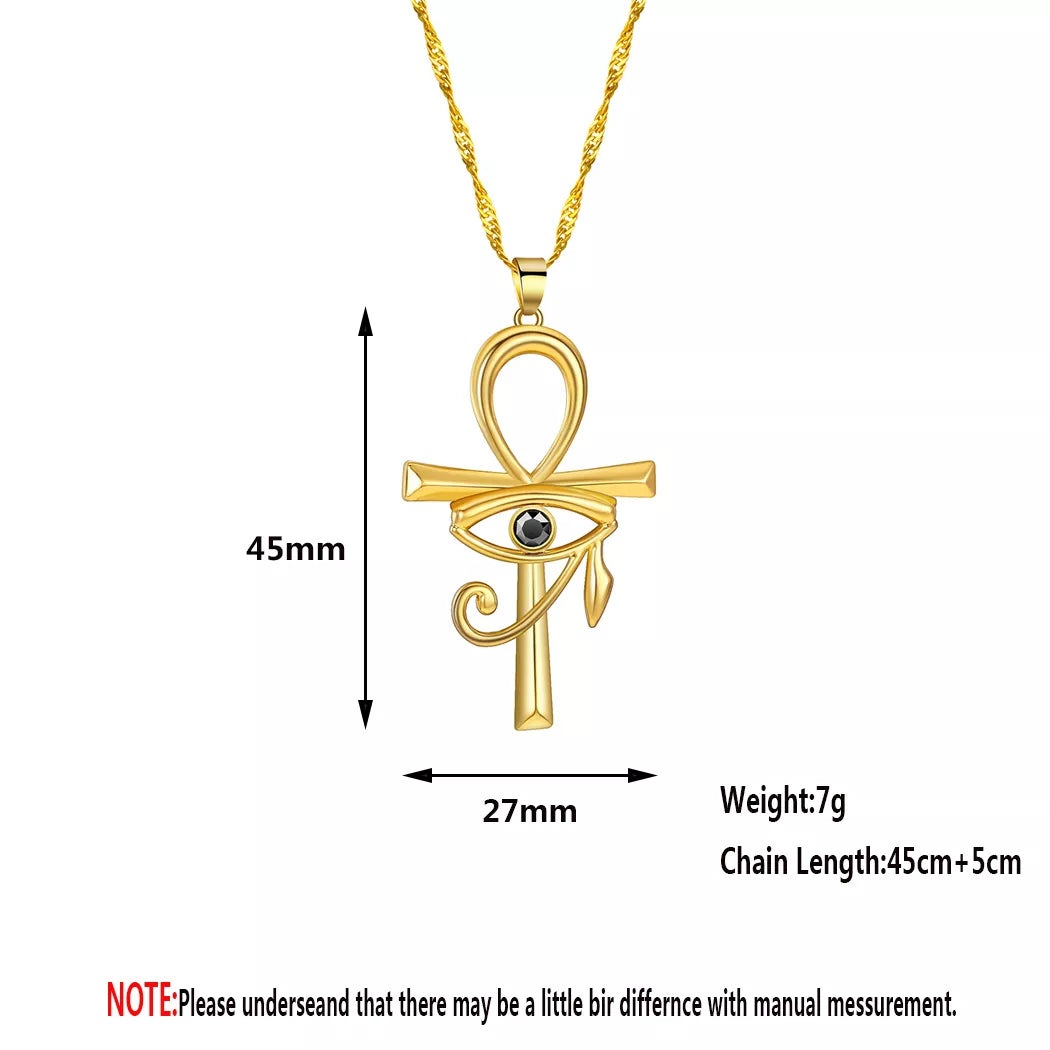 Collier Religieux Œil d'Horus Égypte