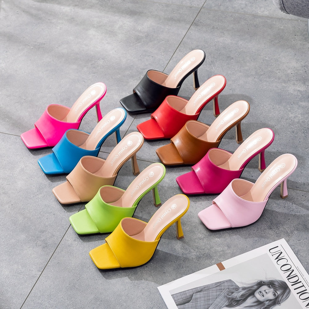 Chaussures Mules Talons 9 cm