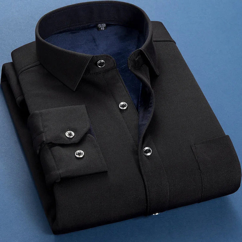 Chemise Automne Hiver Hommes Polaire