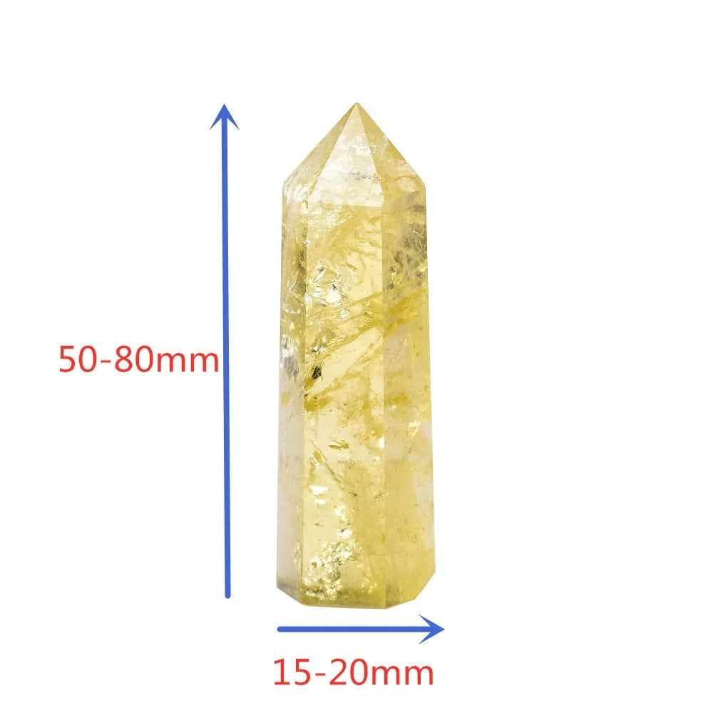 Obélisque Citrine de Guérison