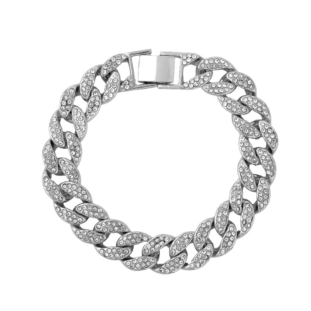 Chevillière strass