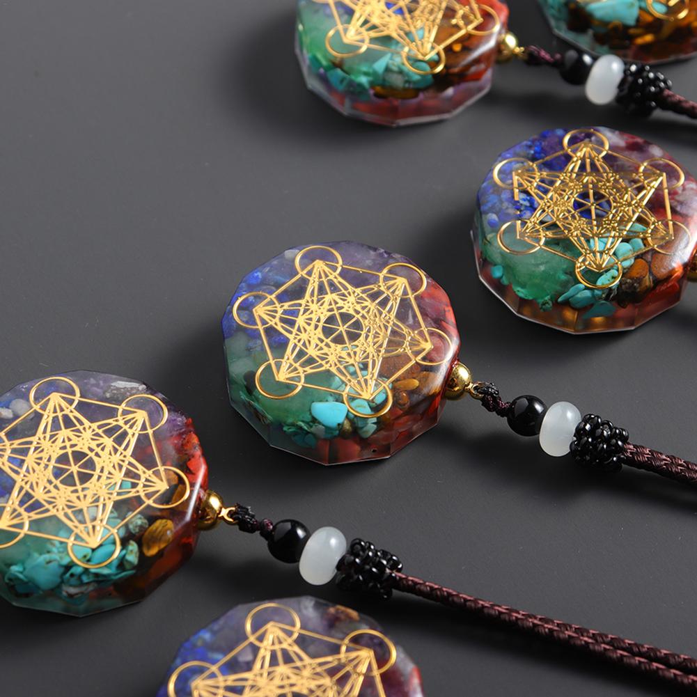 Pendentif Porte-Bonheur 7 Chakras