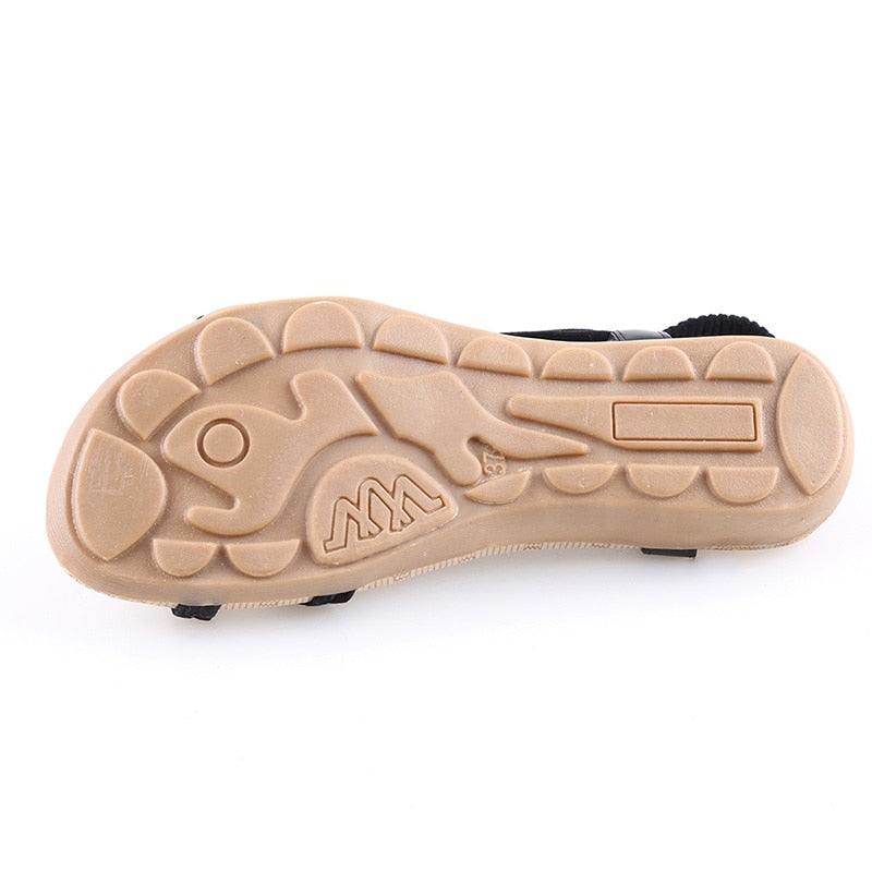 Sandales Plates de Haute qualité Style Gladiateur