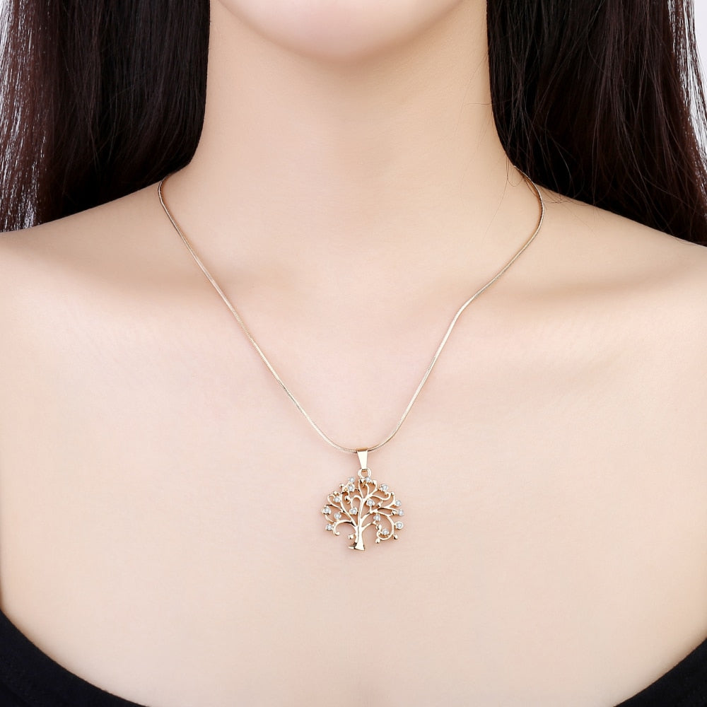 Collier Pendentif Arbre de Vie