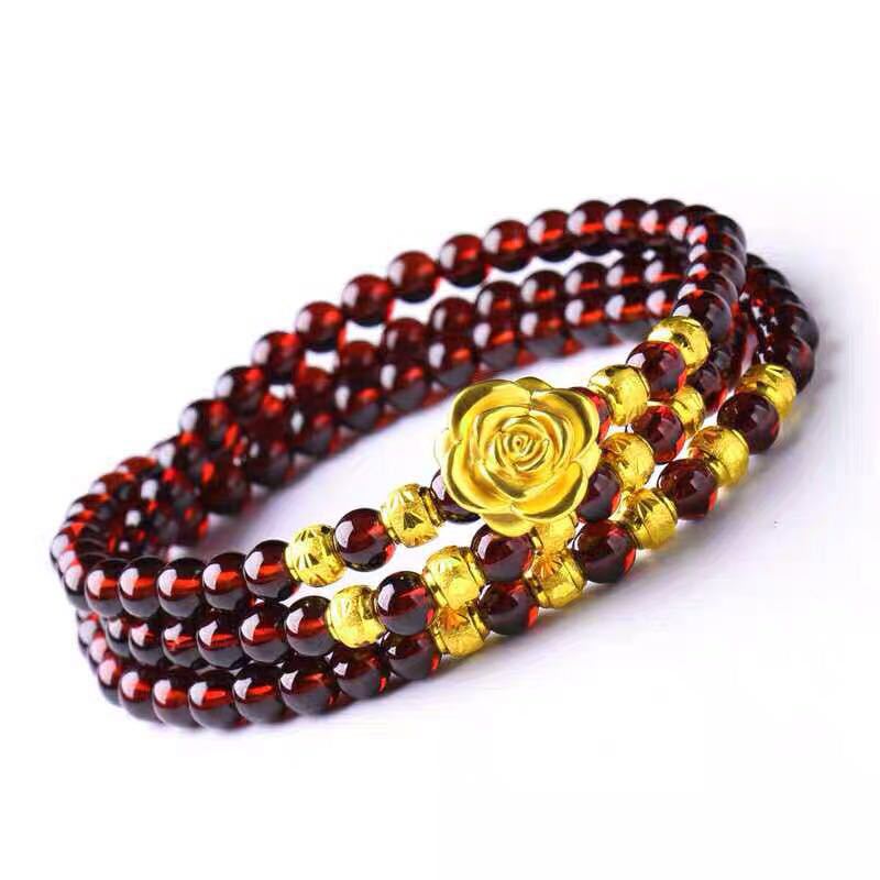 Bracelet Pixiu Porte Bonheur Chinois Obsidienne noire