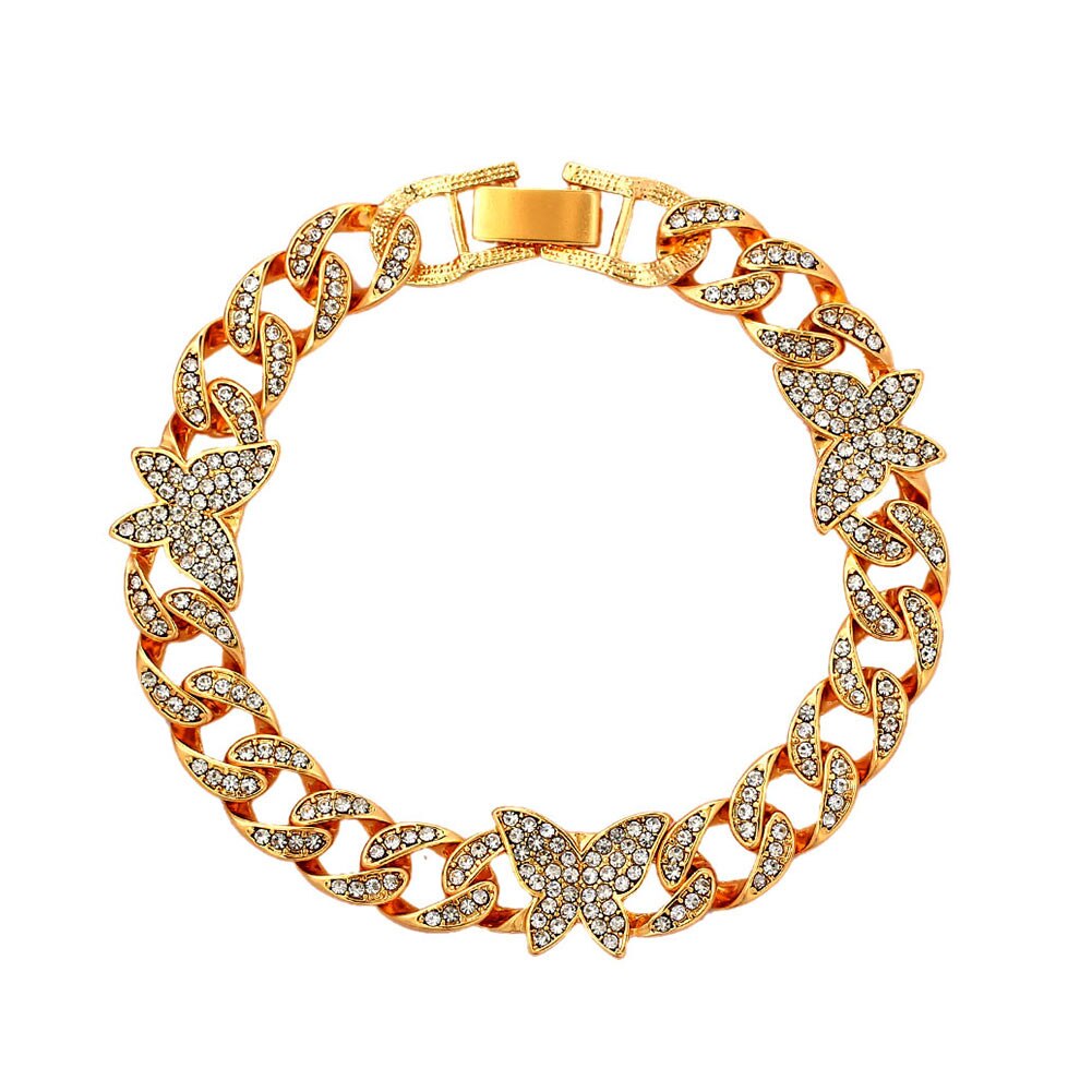 Chevillière strass