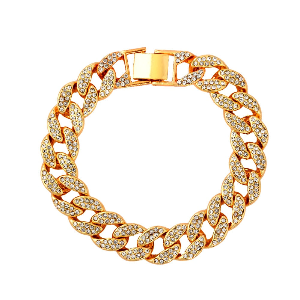 Chevillière strass