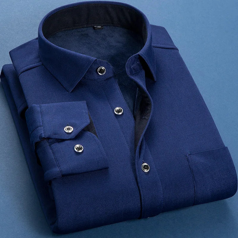 Chemise Automne Hiver Hommes Polaire