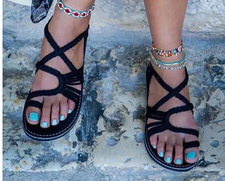 Sandales Femmes tressées 35-43