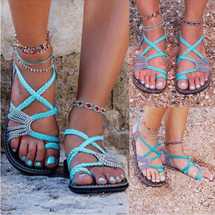 Sandales Femmes tressées 35-43