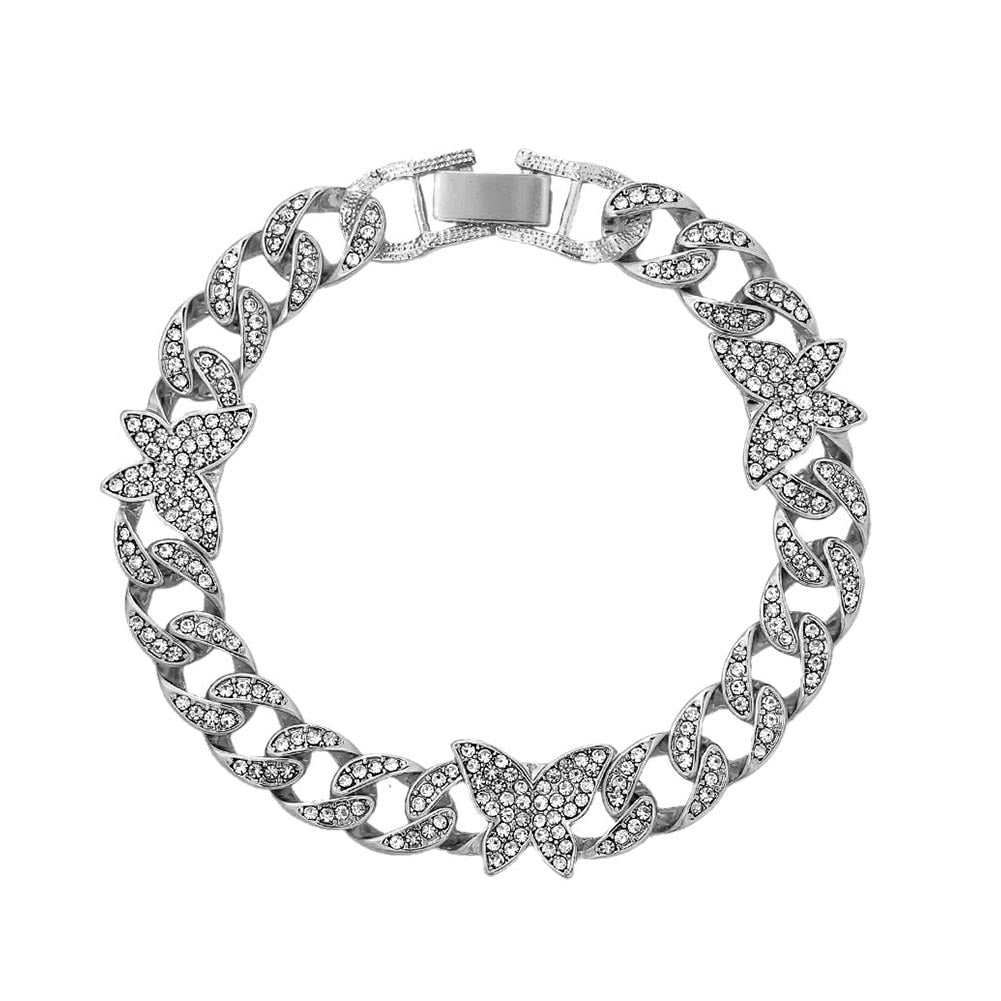 Chevillière strass