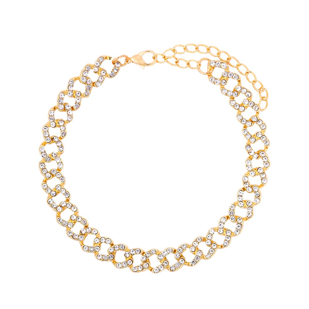 Chevillière strass