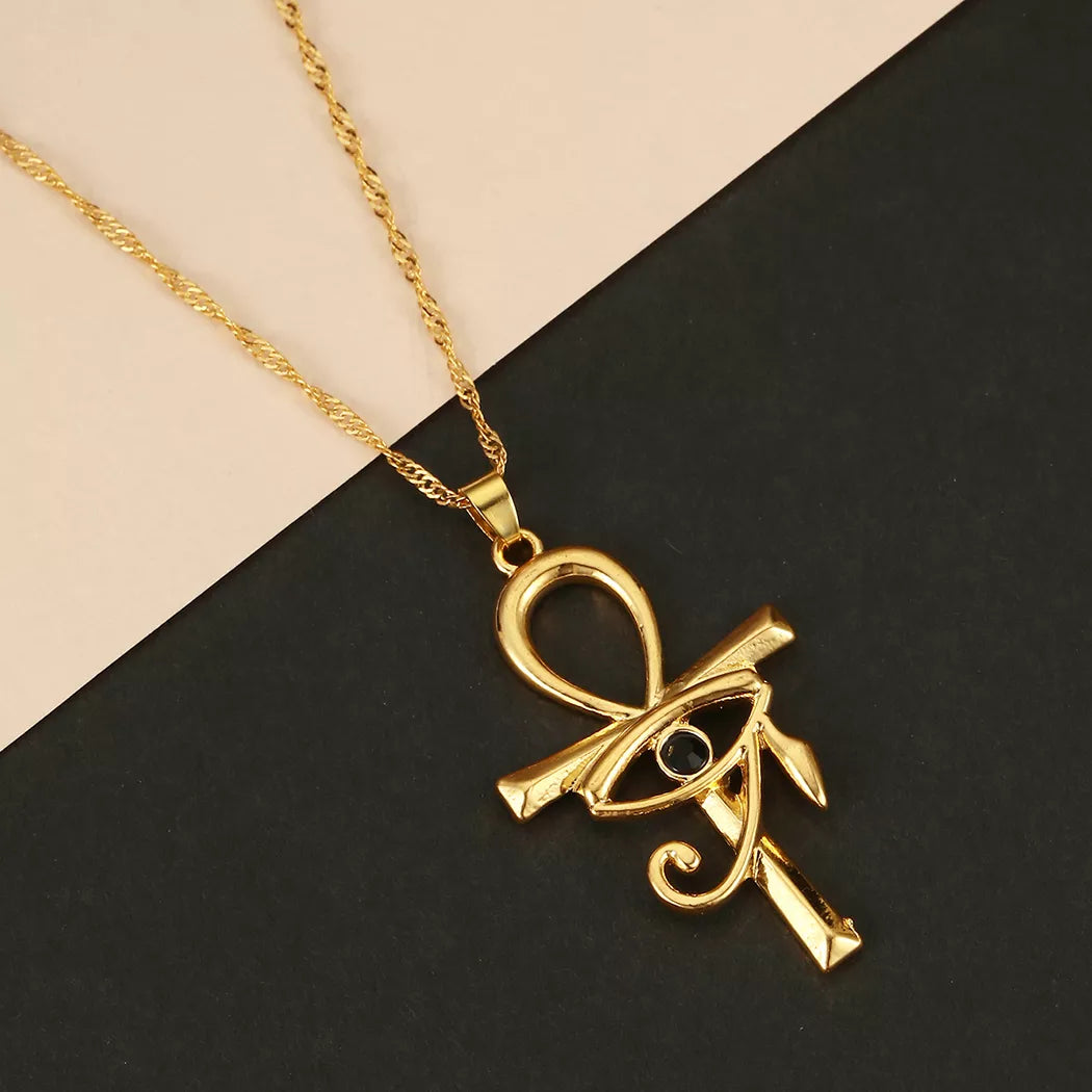 Collier Religieux Œil d'Horus Égypte