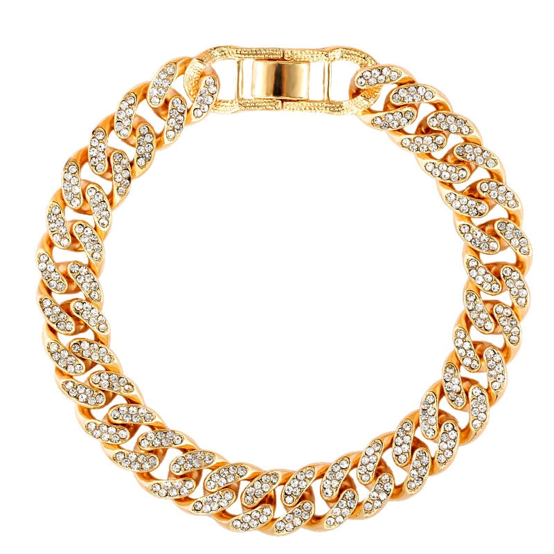 Chevillière strass