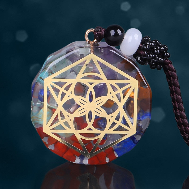 Collier Pierre Naturelle Chakra Reiki