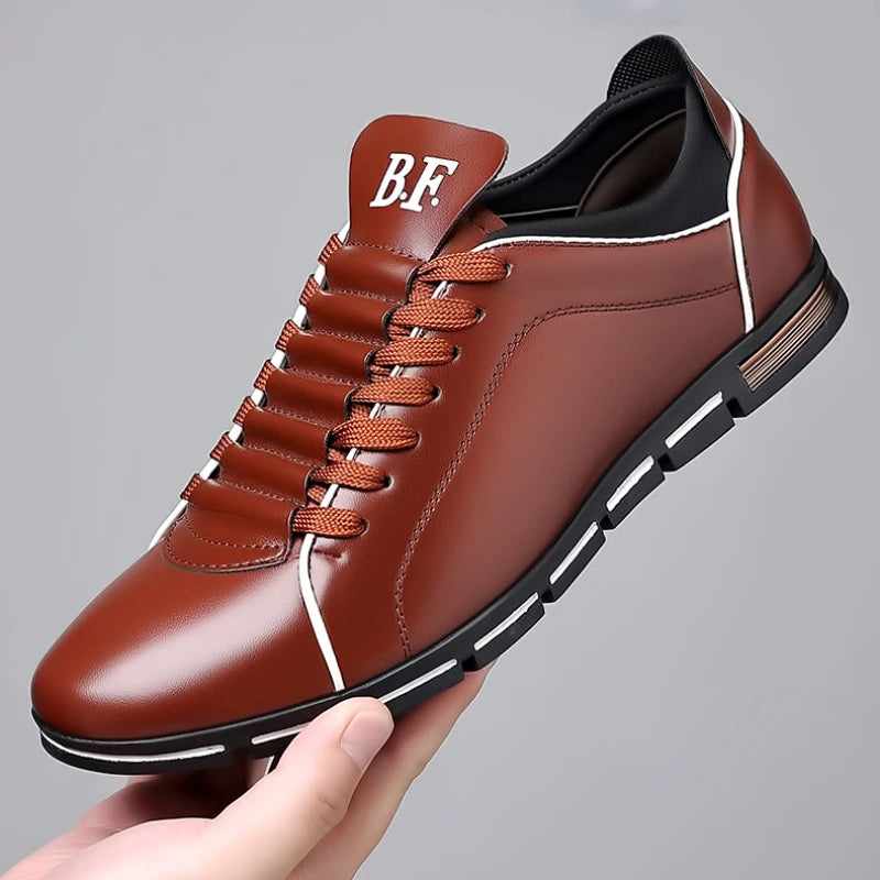 Baskets de Luxe en Cuir