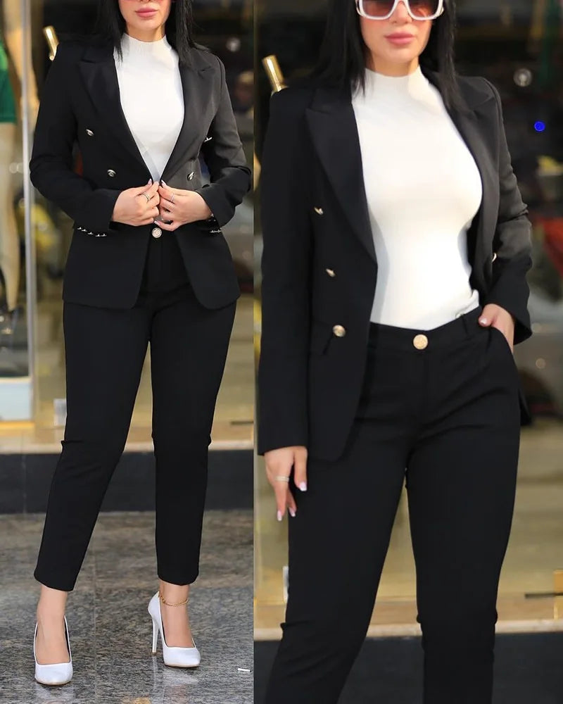 Ensemble Veste Pantalon Femme