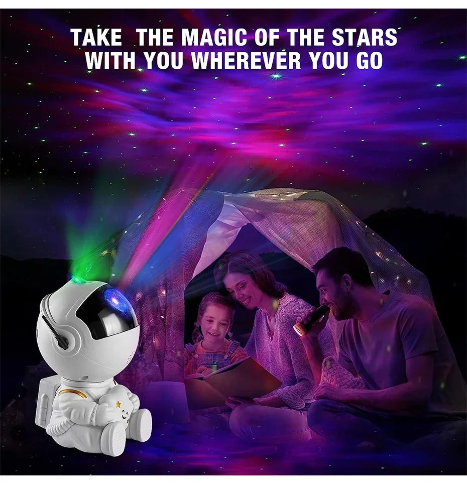 Veilleuse Astronaute Projecteur Spatial, de Galaxie