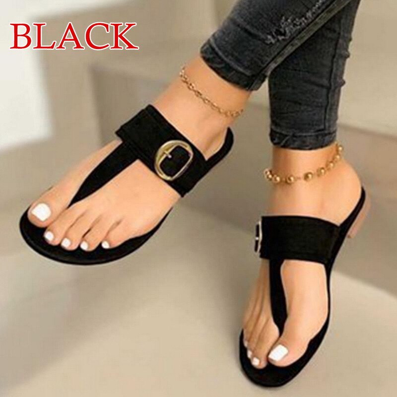 Sandale Femme en Cuir Décontracté