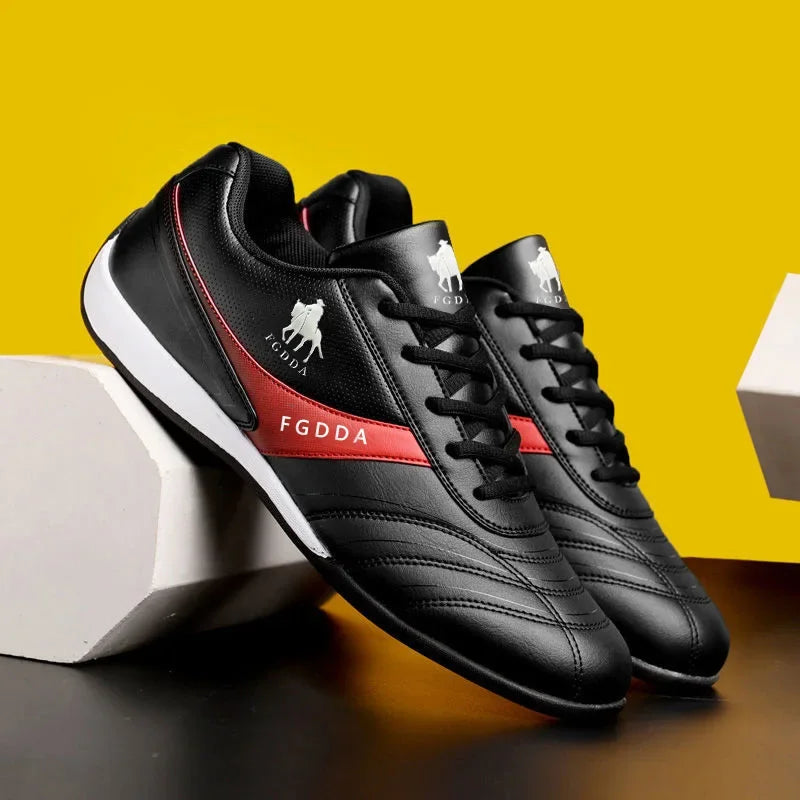 Leather Men's Sneakers Casual Shoes for Men Breathable Male Sports Shoes Non-Slip Men's Flat Driving Shoes Zapatillas De Hombre