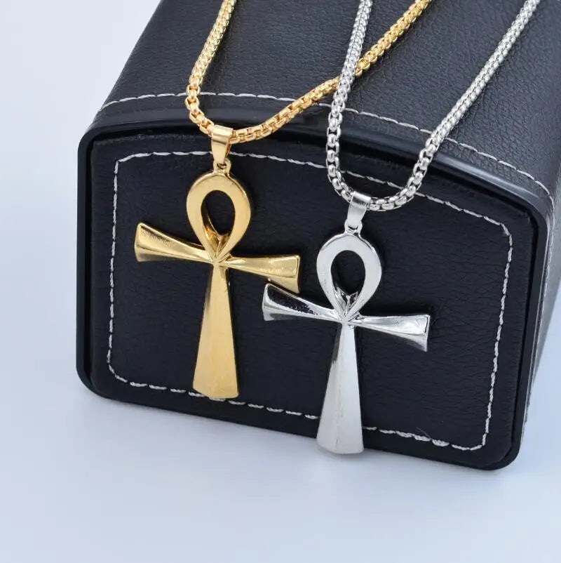Collier Pendentif Croix Ankh