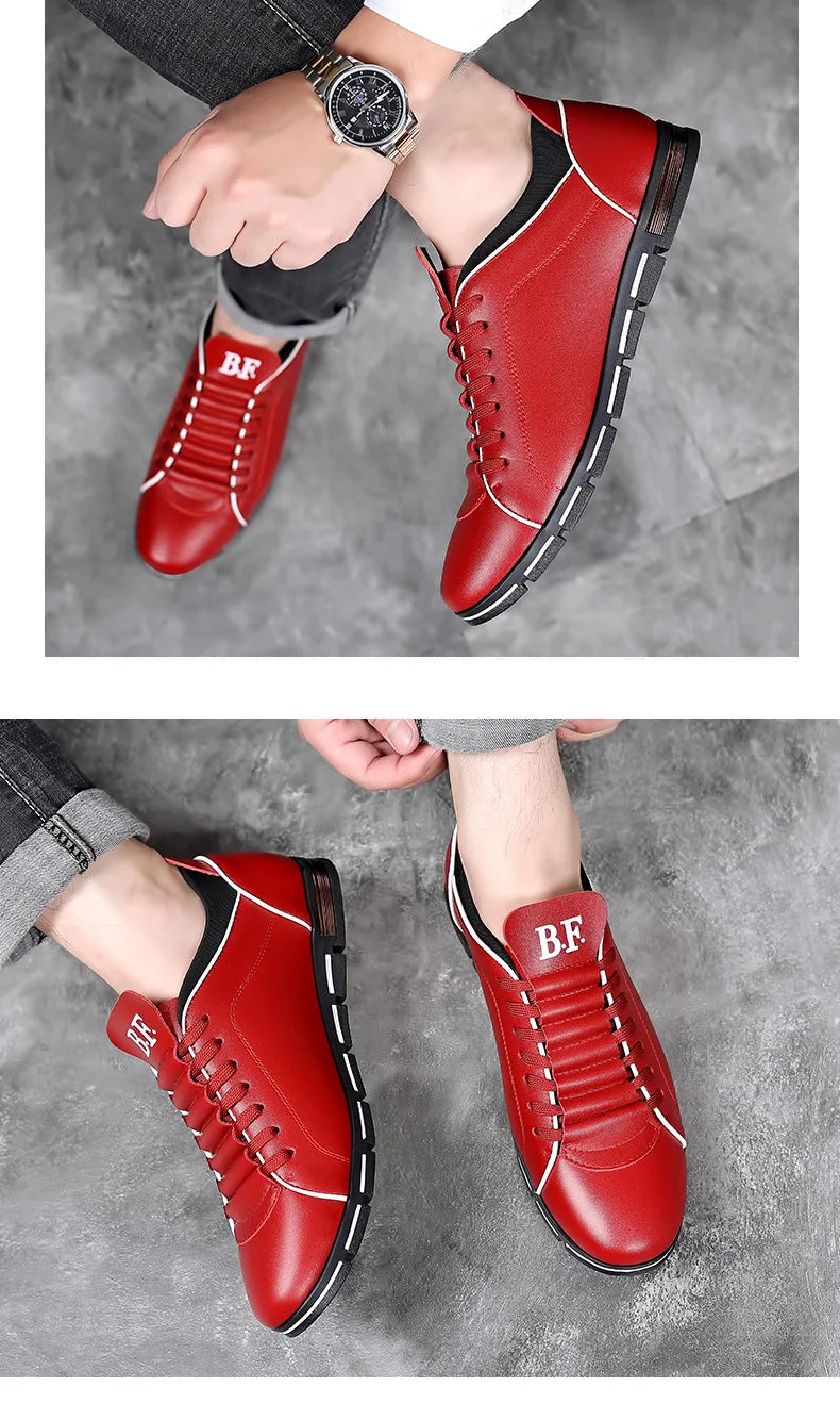 Baskets de Luxe en Cuir
