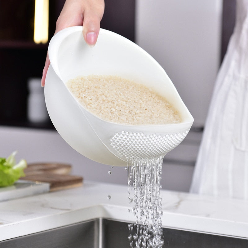 Passoire en Plastique + Panier à Vidange