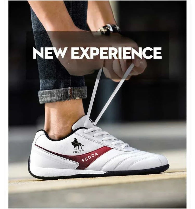 Baskets en Cuir Homme