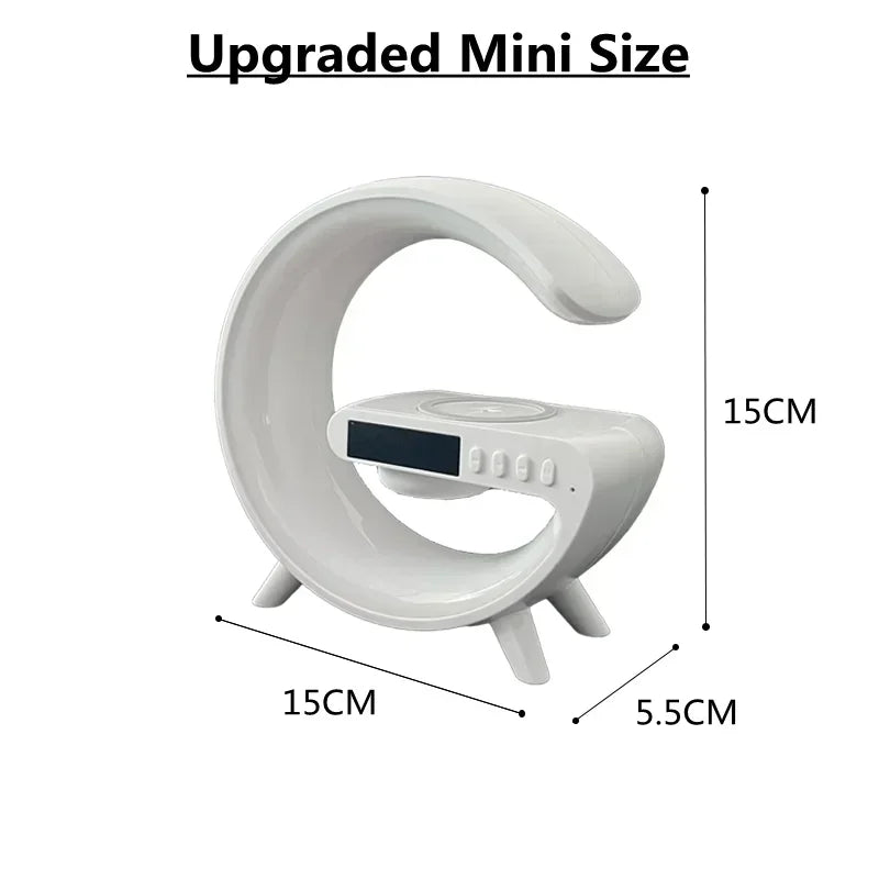 Lampe D'Ambiance Rechargeable Multifonctionnelle Haut-Parleur