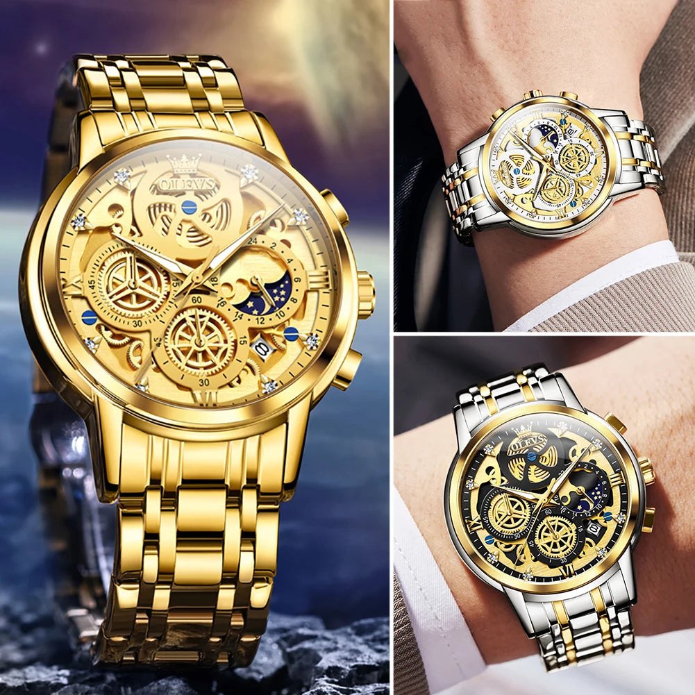Montres Homme OLEVS Étanche