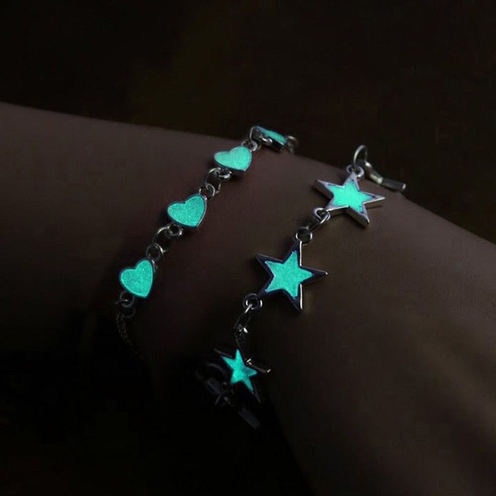 Bracelet Pierre Naturelle Fluorescent