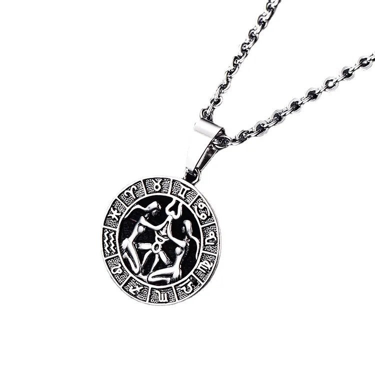 Collier Pendentif Signes du Zodiaque
