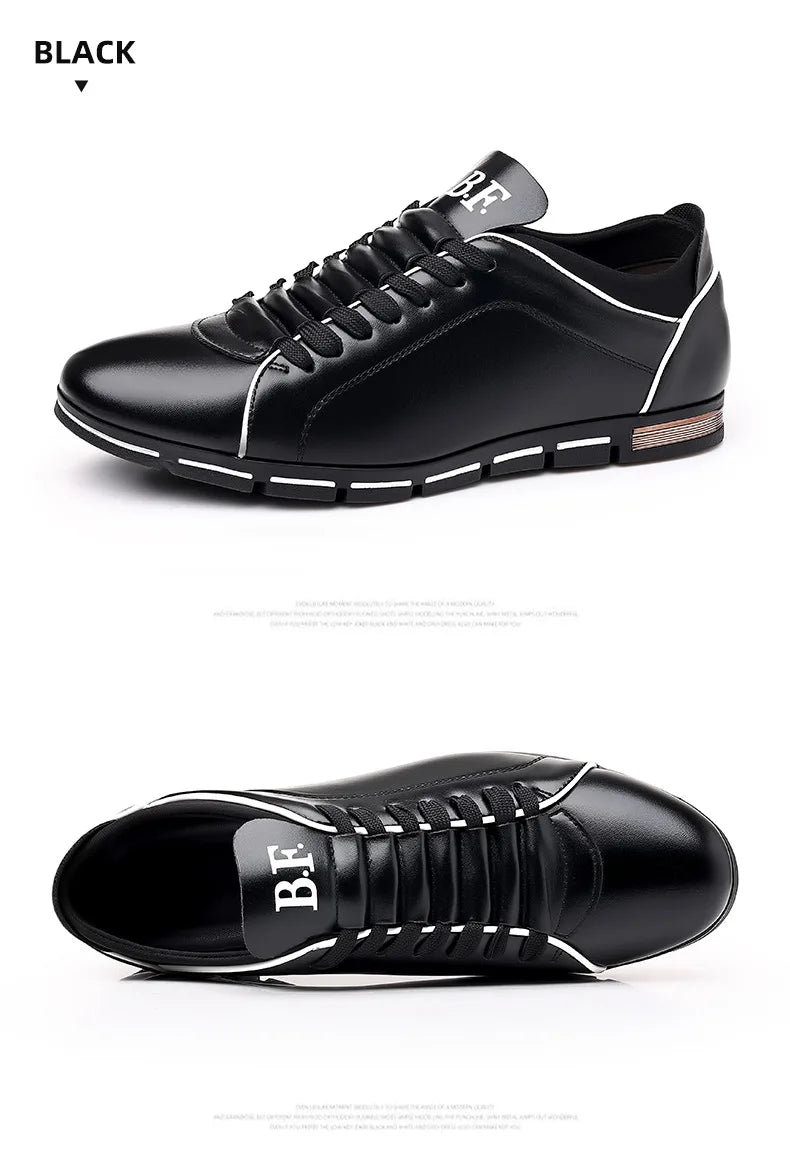 Baskets de Luxe en Cuir