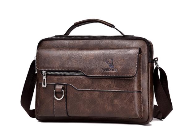 Sac à Bandoulière Homme en Cuir