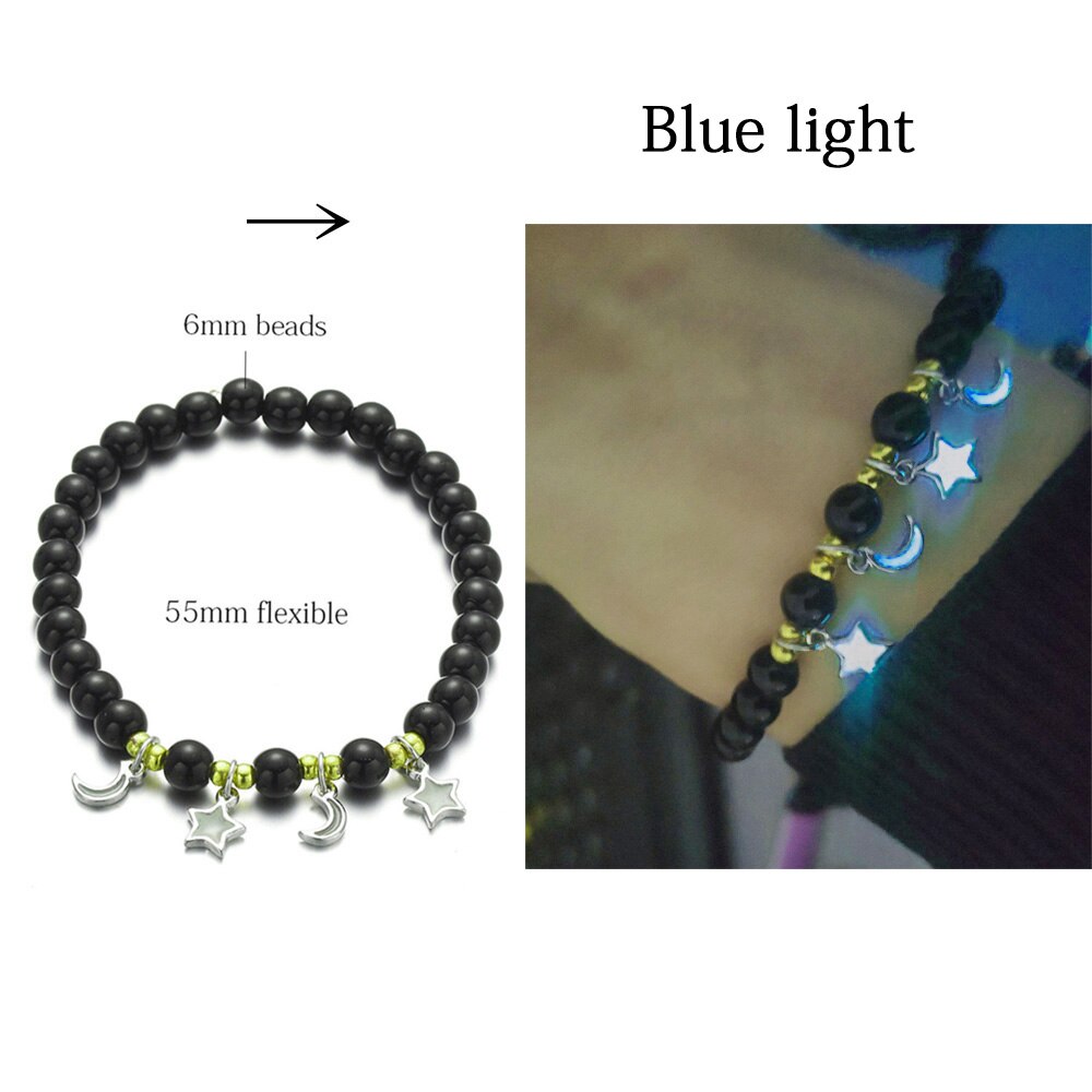 Bracelet Pierre Naturelle Fluorescent