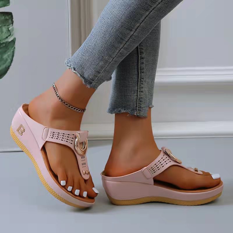 Chaussures compensées confortables