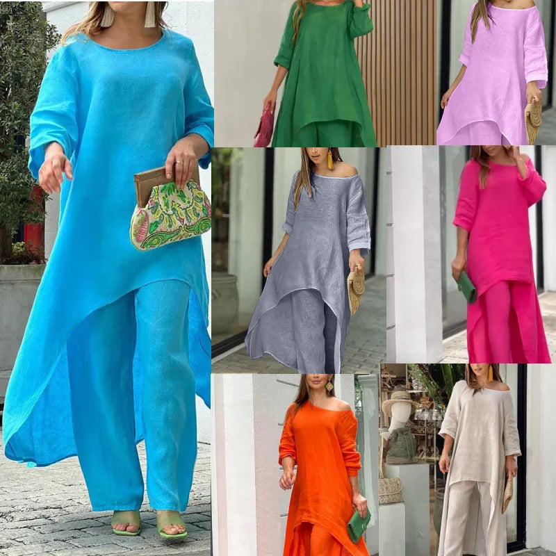 Vêtements pour Femmes en lin et Coton