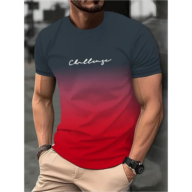 T-shirt à Manches Courtes et Col Rond