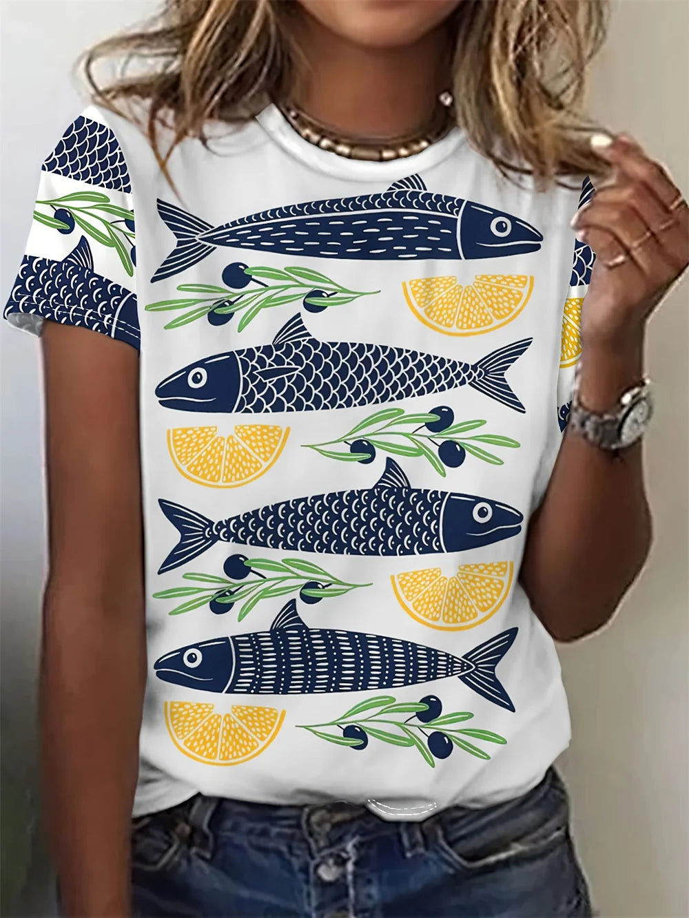 T-Shirts Femme Motif Animaux