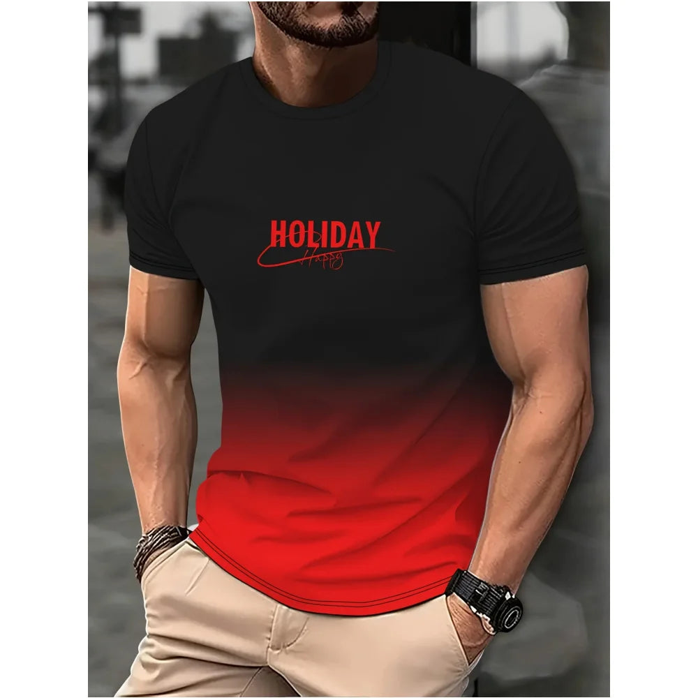 T-shirt à Manches Courtes et Col Rond