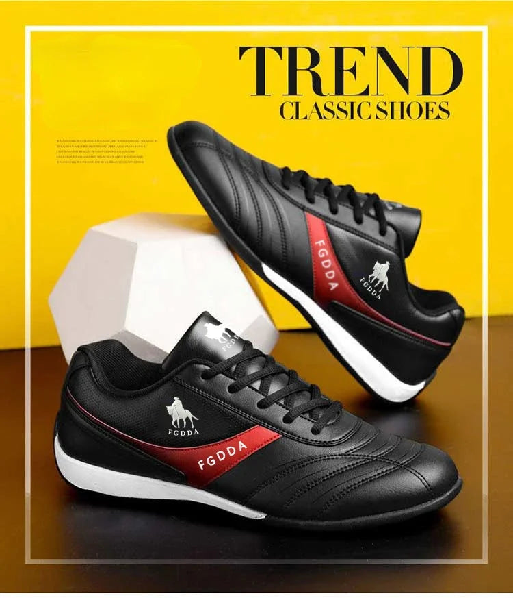 Baskets en Cuir Homme