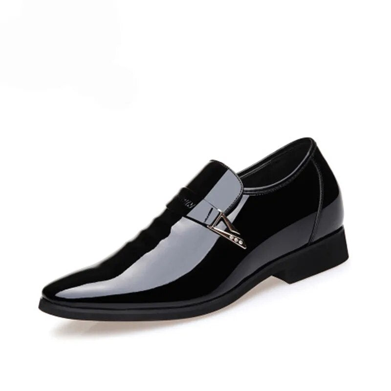 Chaussures Habillées en Cuir Verni pour Homme