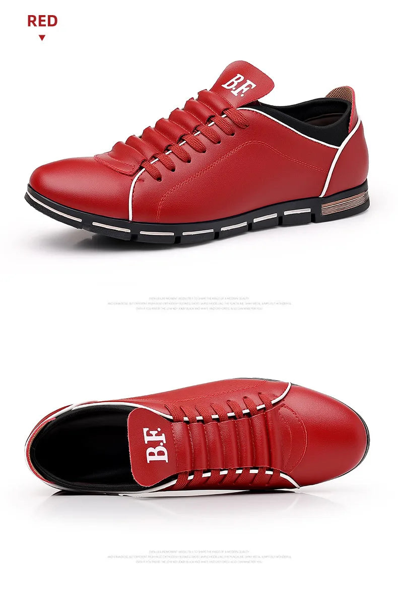 Baskets de Luxe en Cuir