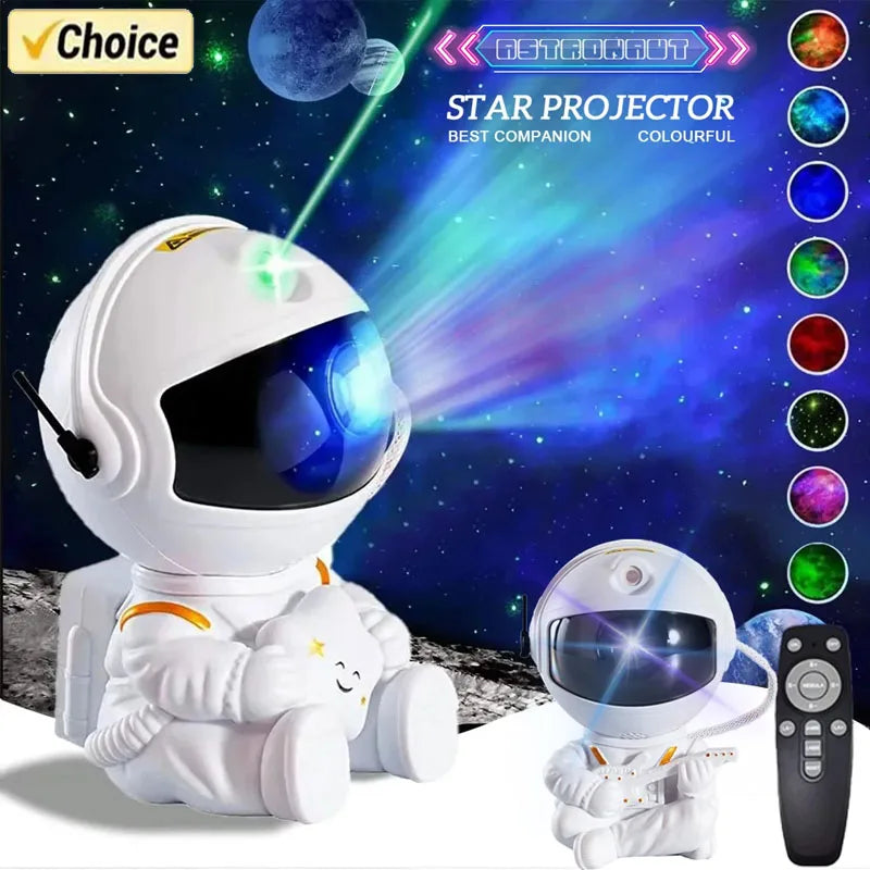 Veilleuse Astronaute Projecteur Spatial, de Galaxie