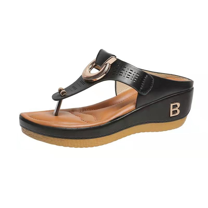 Chaussures compensées confortables