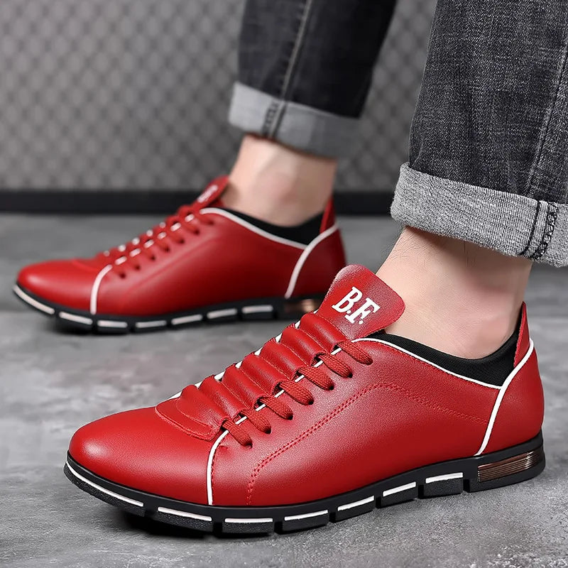 Baskets de Luxe en Cuir
