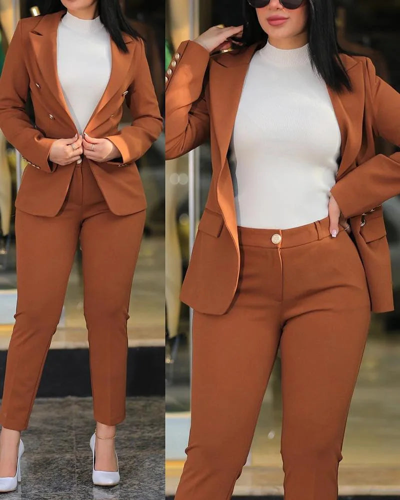 Ensemble Veste Pantalon Femme