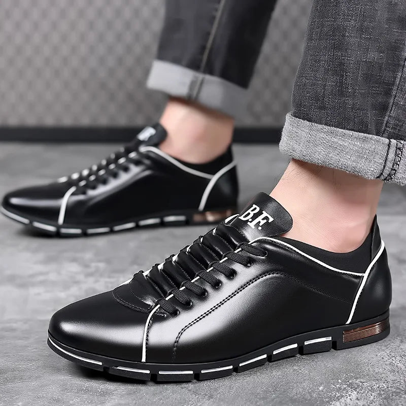 Baskets de Luxe en Cuir