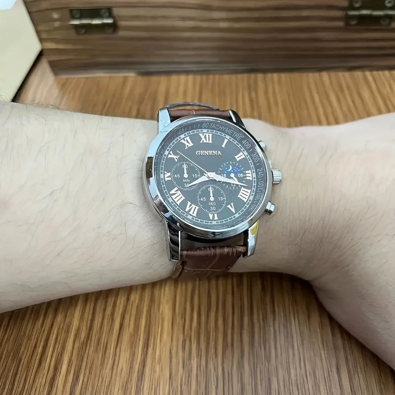 GENEVE Montre à quartz de luxe