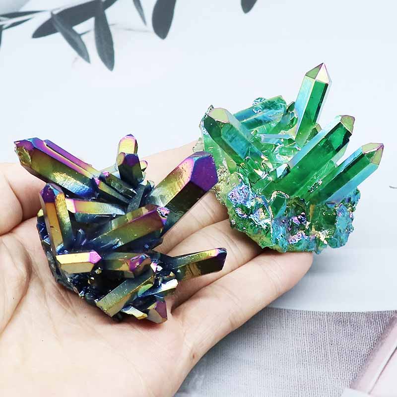 Amas de quartz 100 % naturel